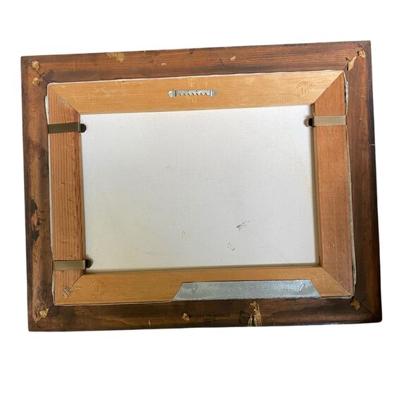 H. Hargrove Serigraph Oil Painting on Canvas Antique Car, General Store – Framed - Picture 15 of 16